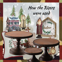 Round Metal Risers or Dessert Stand 3 Sizes