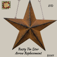 Rusty Star Arrow Replacement