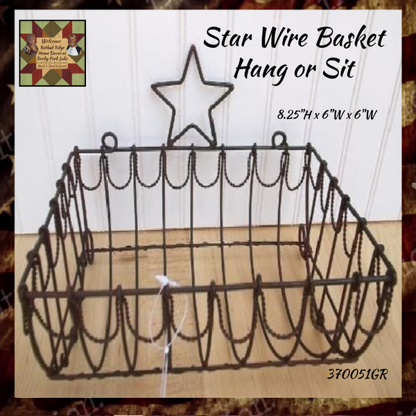 Star Wire Basket