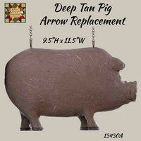 Tan Pig Arrow Replacememt