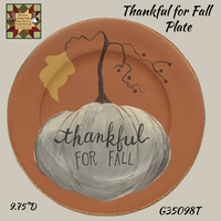 Thankful for Fall Plates Assorted