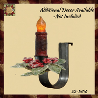 *Over the Door Taper Candle Holder