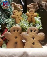 2/Set Gingerbread Men 2 Sizes