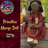 Primitive Vintage Style Margo Doll