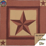 Landon Star 4 pc Twin Quilt Bedding Set  Save 25%