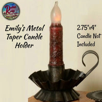 Emily's Taper Candle Holder