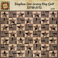 Bingham Star Quilted Bedding