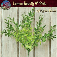 Lemon Beauty Bushes, Wreath & Bushes