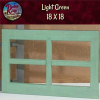 Ol' Weathered Windows 3 Assorted