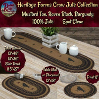 Heritage Farms Jute Crow Stars Tabletop Collection