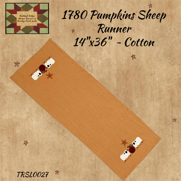 Pumpkin Sheep & Star 1780
