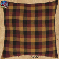 Heritage Farms Primitive Check Fabric Pillow 16x16 34367 Heritage Farms Collection