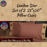 Landon Star 4 pc Twin Quilt Bedding Set  Save 25%