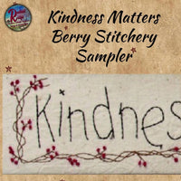 FRAMED Sampler Kindness, Bless or Simplify Choice