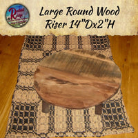 Large Round Risers 14" or 10" 2"High