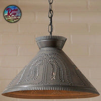 PREORDER Primitive Willow Tree Shade Hanging Ceiling Light Direct Wire Irvin's