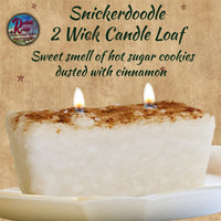 Warm Glow 2 Wick Assorted Loaf Candles