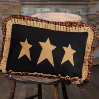 Heritage Farms Stars Pillow 14"x22"