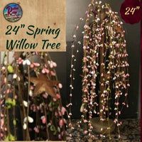 Willow Tree Spring Pip Berry & Rusty Stars 13 Sizes