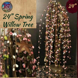 Willow Tree Spring Pip Berry & Rusty Stars 13 Sizes