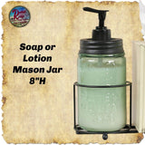 Modern Mason Jar Bathroom Caddy Mason Jars And Tissue Box Cover  SALE