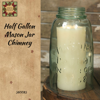 Half Gallon Mason Jar Chimney