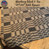 Westbury Black & Tan Tabletop Collection