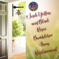 Honey Bumblebee Yellow & Black Arrow Replacement Sign