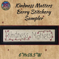 FRAMED Sampler Kindness, Bless or Simplify Choice