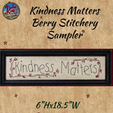 FRAMED Sampler Kindness, Bless or Simplify Choice