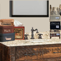Country Bath Nesting Boxes 3 Set