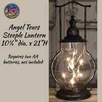 Angel Tears LED Steeple Lantern