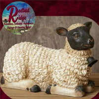 Sheep Rustic 2/Set Blackface Standing & Laying