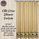 Olde Crow Shower Curtain  **50% Savings