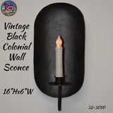 Sconce Black Vintage Drawing Room