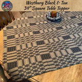 Westbury Black & Tan Tabletop Collection
