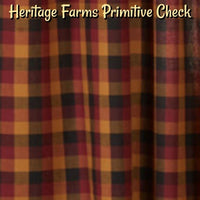 Heritage Farms Prairie Curtains 2 Panel Set 36"x63"