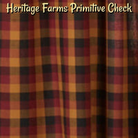 Heritage Farms Prairie Curtains 2 Panel Set 36"x63"