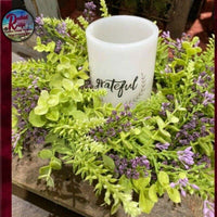 English Lavender Floral ~ As seen in the Country Sampler