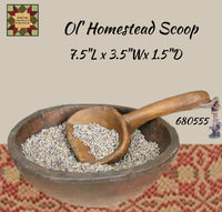 Ol' Homestead Scoop 7.5"L