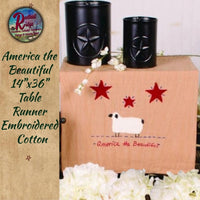 America the Beautiful Runner or Towel