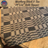 Westbury Black & Tan Tabletop Collection