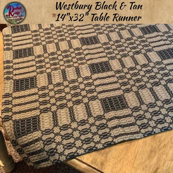 Westbury Black & Tan Table Top Collection