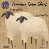 Primitive Resin Black Face Sheep Large or Medium