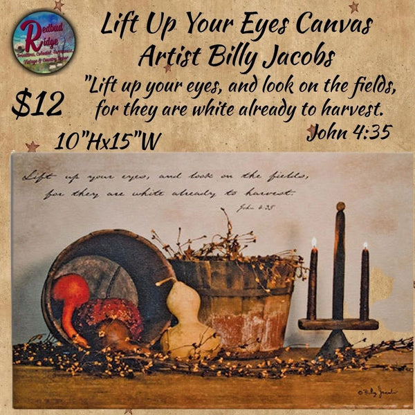 Lift Up Your Eyes Canvas