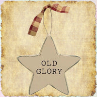Hanging Americana 5" Stars USA Old Glory God Bless