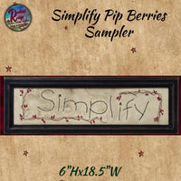 FRAMED Sampler Kindness, Bless or Simplify Choice