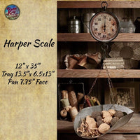 Scales Hanging Harper Weighing Reproduction