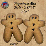 2/Set Gingerbread Men 2 Sizes