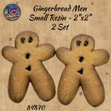 2/Set Gingerbread Men 2 Sizes